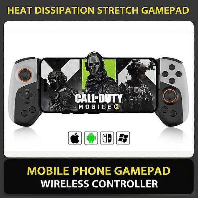 Mobile Phone Stretching Game Controller Wireles Bluetooth PC Tablet For Switch/iPhone/Android Dual Hall Somatosensory Controller