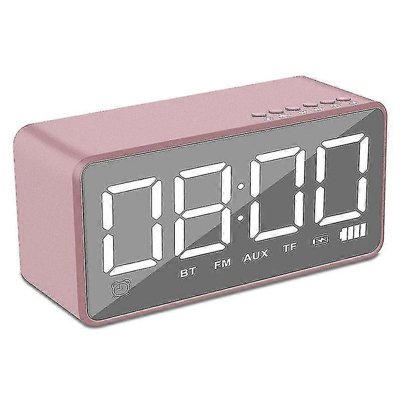 Wireless Mini Bluetooth Speaker, Multifunctional Alarm Clock