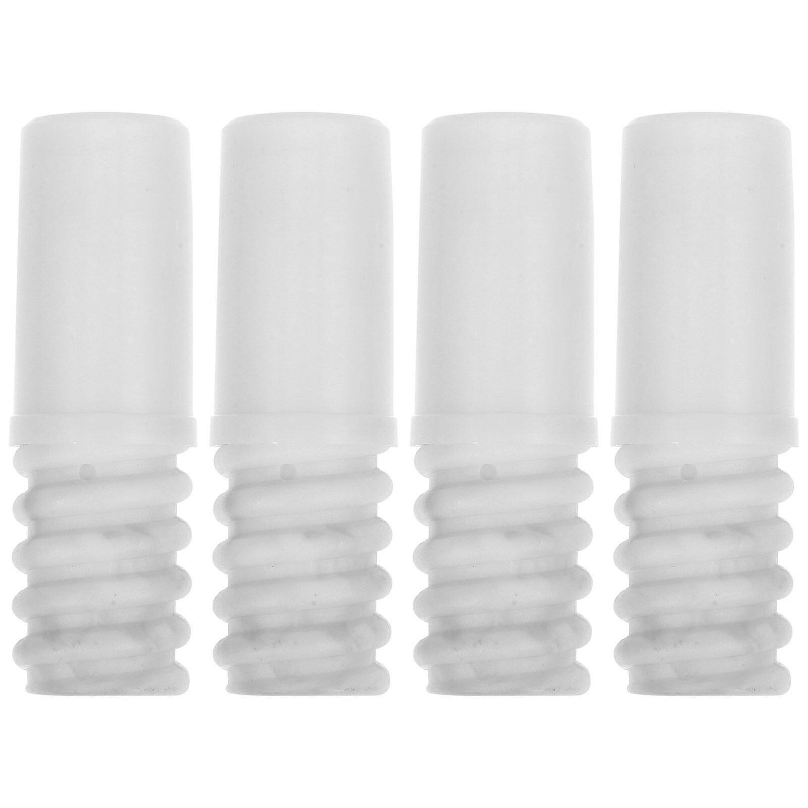4Pcs Replacement Tail Adapter Threaded Tip Replacement Threaded Tip Repair Mop Handle Pole Handle