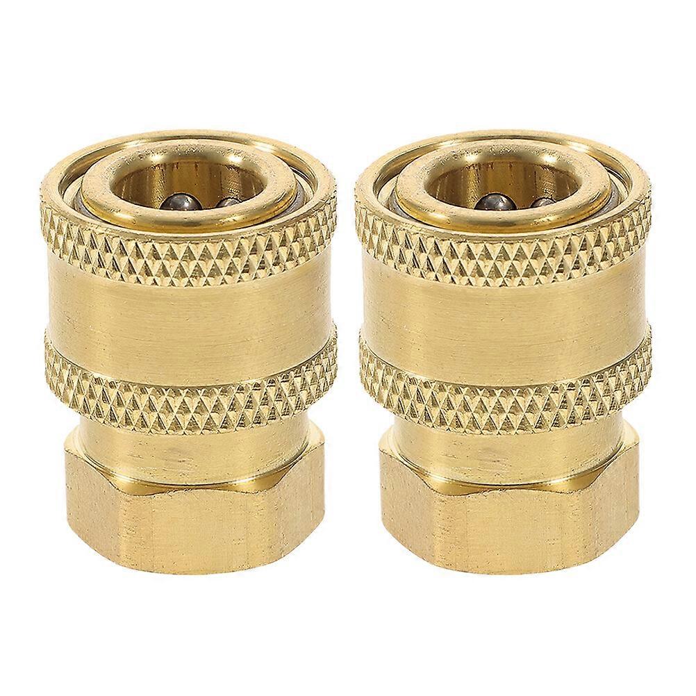 2kpl ammattimainen puutarhaletkun korjausliitin 1/4 puutarhaletkun liittimet