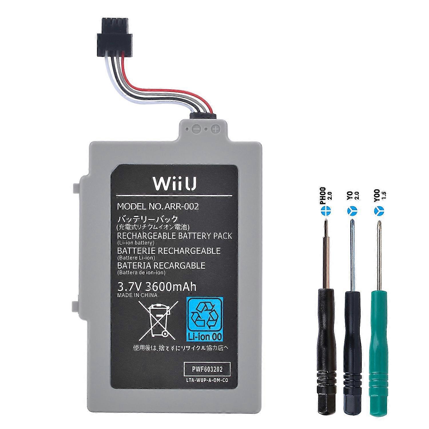Compatible With Wiiu Handheld Game Console Arr-002 Battery, Game Console Battery