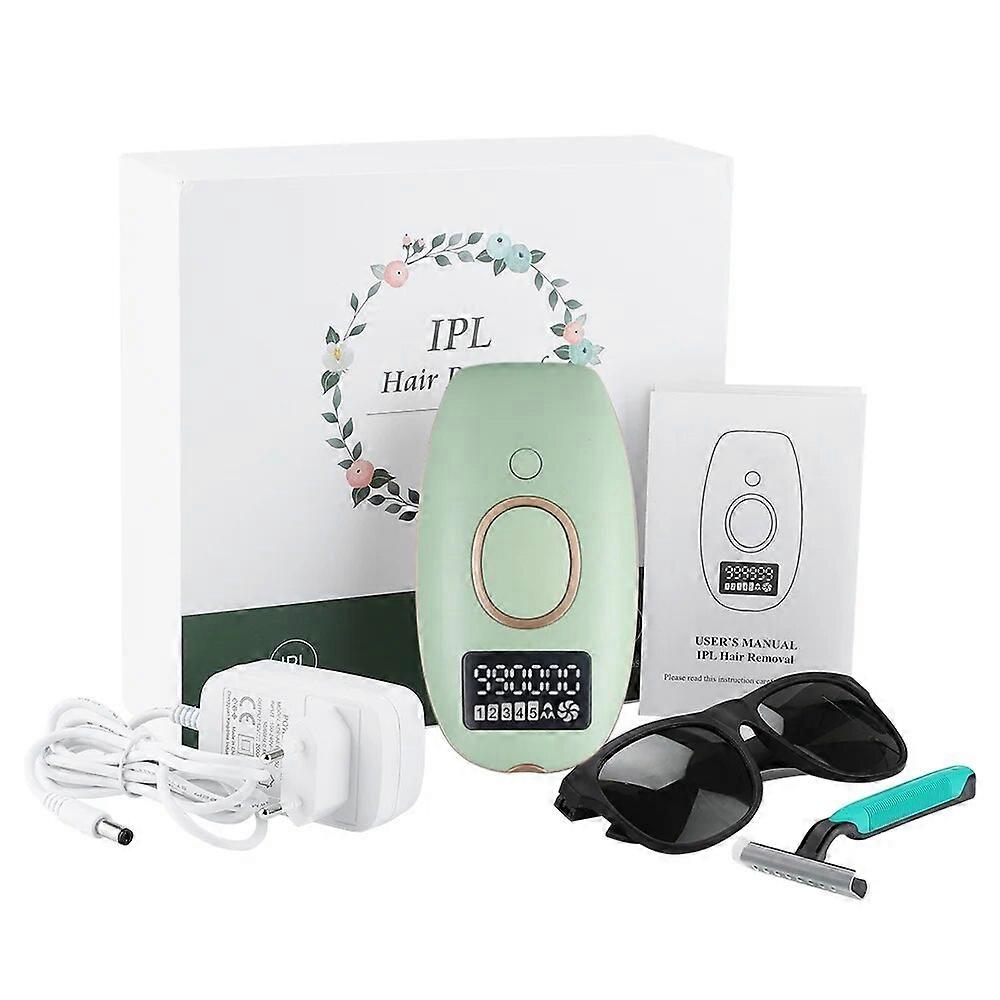 Women IPL Laser Epilator With LCD Screen 5 Gears 999999 Flashes Depilator Painless Hair Removal Device for Body Chest Hair Men