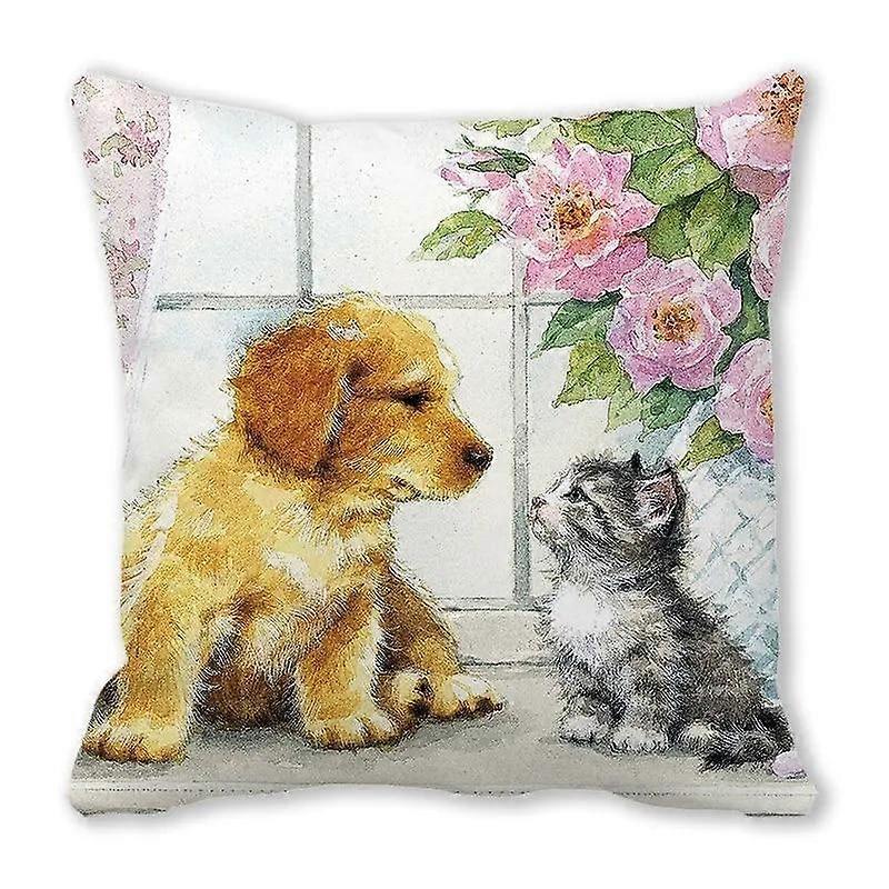 Print Pillowcase Sofa Cushion Cover Design Style -1235