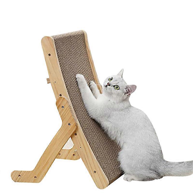 Cat Scratcher for Indoor Cats, Adjustable Corrugated Modern Sofa Bed