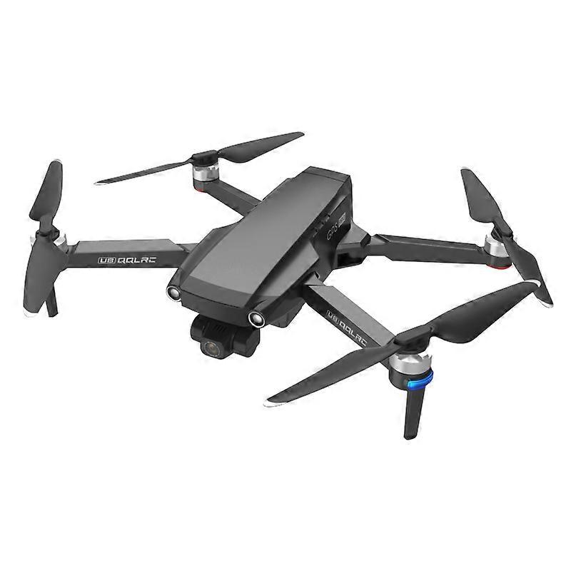 LU8 Drone With 3 Axis 8K HD Cameras 5G WiFi GPS 3 Battery Black