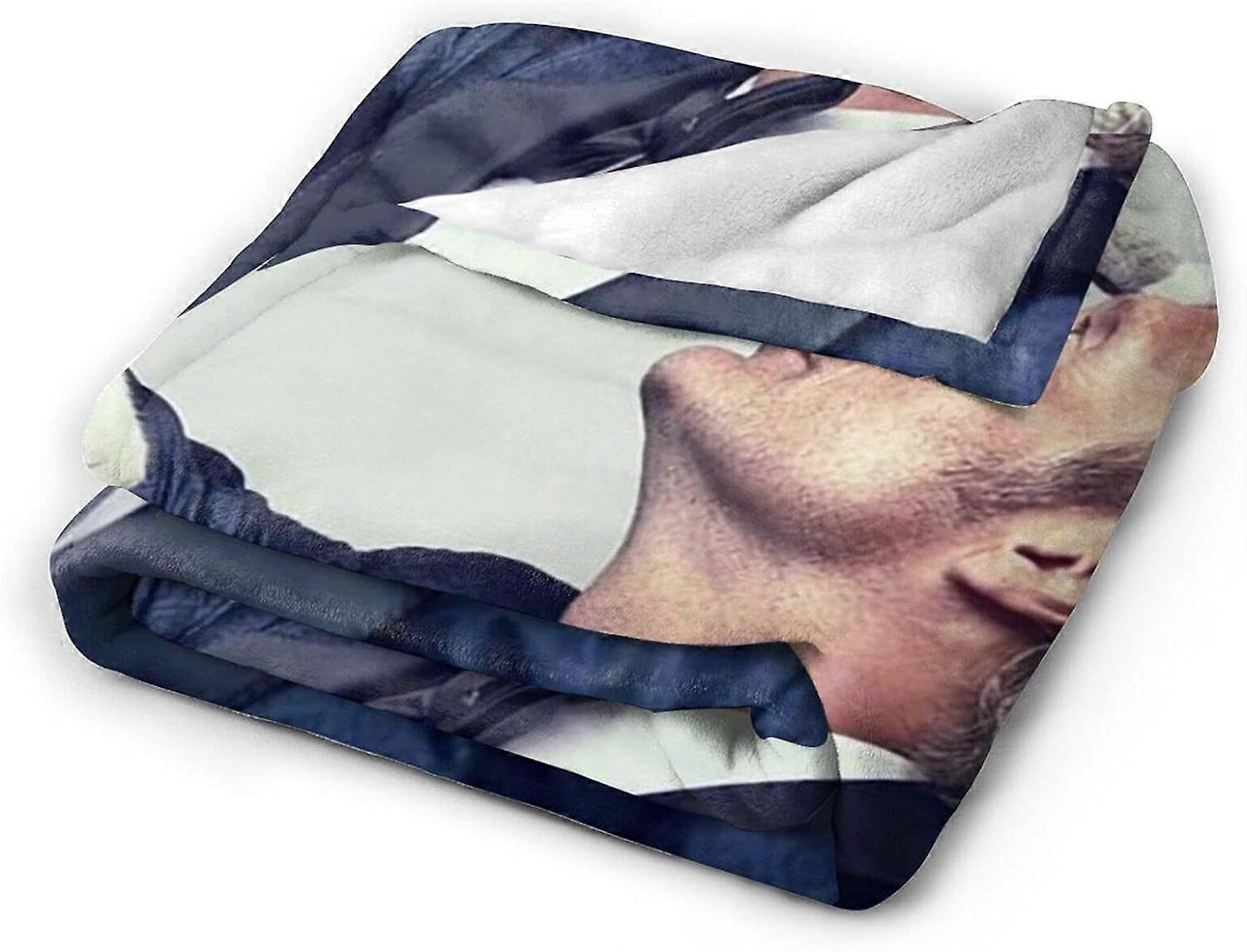 Mads Mikkelsen Cobertor Ultra-Soft Flanela Blanket 3D Print Fluffy Plush Blanket Cama Decoração Jogar Cobertor para Sala de Estar Quarto Dorm Decor (3Sizes