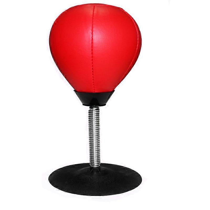 Desktop suction cup punching bag