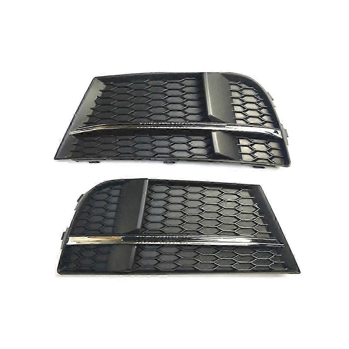 Fog Light Cover Lamp Frame Grille Fog Light Grille Car suitable for A3 S3 2017-2019