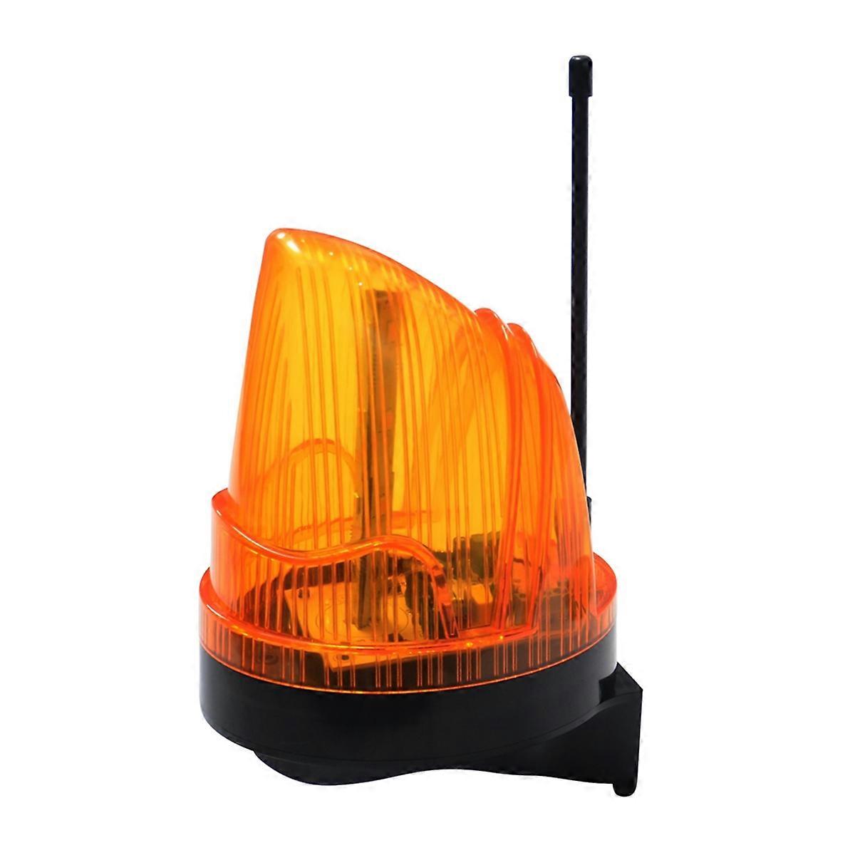 12V-220V LED Alarm Light Strobe Flashing Emergency Warning Lamp Wall Mount for Automatic Gate Opene