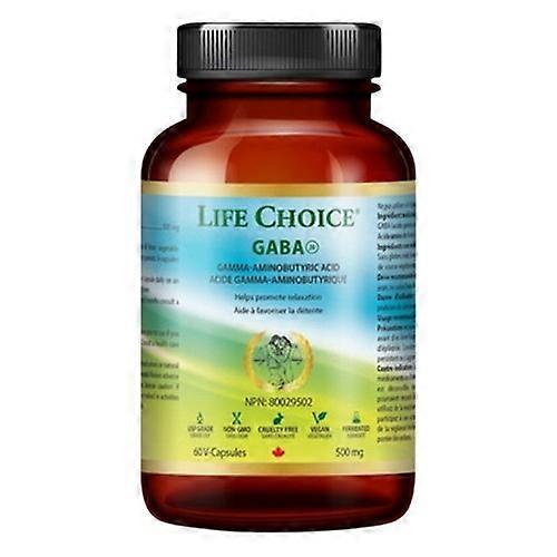 Life Choice Sleep Aid GABA, 500 Mg, 60 Veggie Caps
