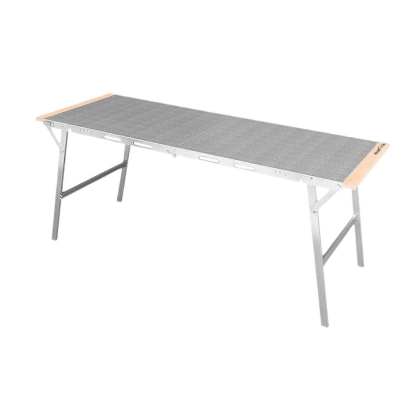 折りたたみテーブルは、ピクニックガーデンパティオ用のヘビーデューティキャンプテーブルを簡単に収納できます