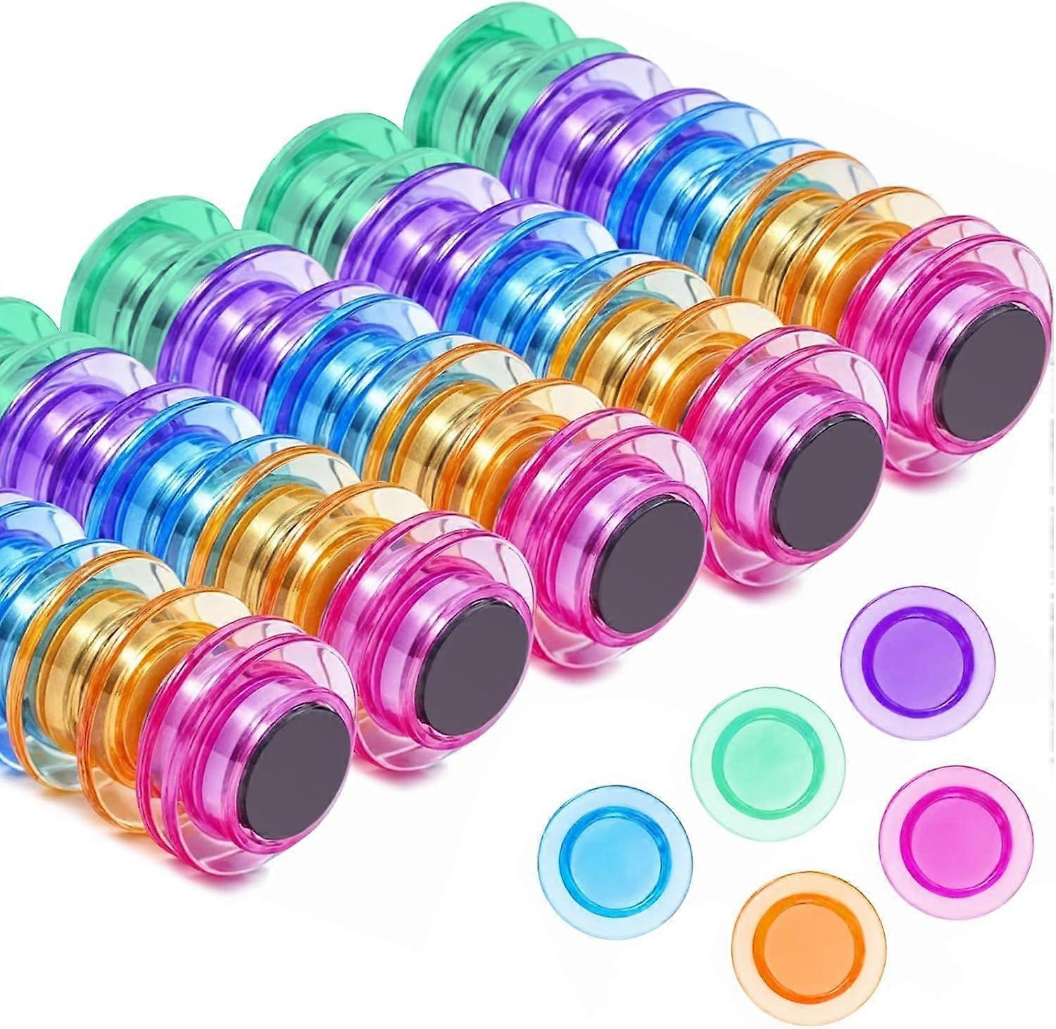 SBSG Fridge Magnets Refrigerator Magnets, Strong Magnets for Whiteboard Magnets, Small Magnets Heavy Duty Magnets Mini Cute Magnets for Fridge, Locker