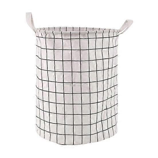 Clothes Basket Foldable Large Capacity with Handle Waterproof Square Laundry Storage Bag for Bedroom