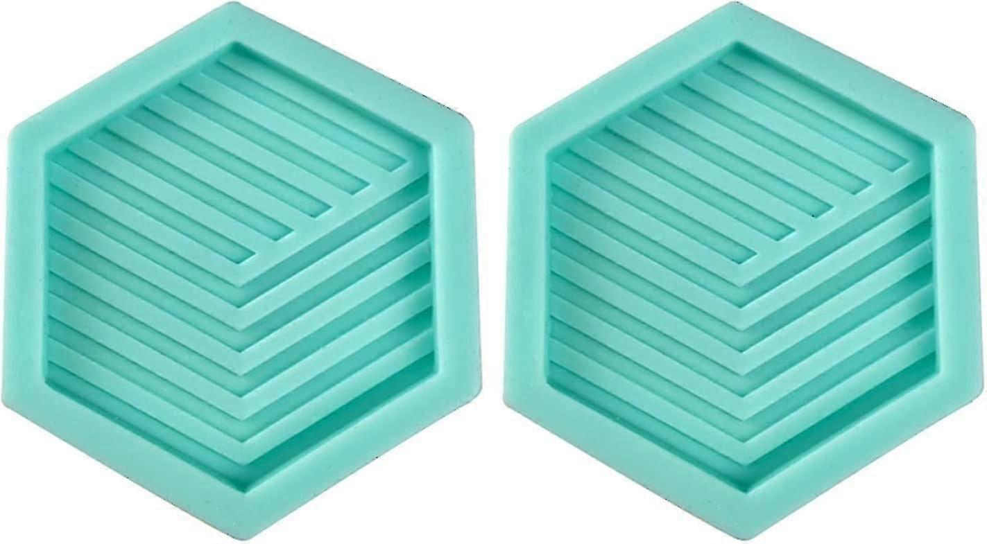 Hexagon Shape Silone Coaster