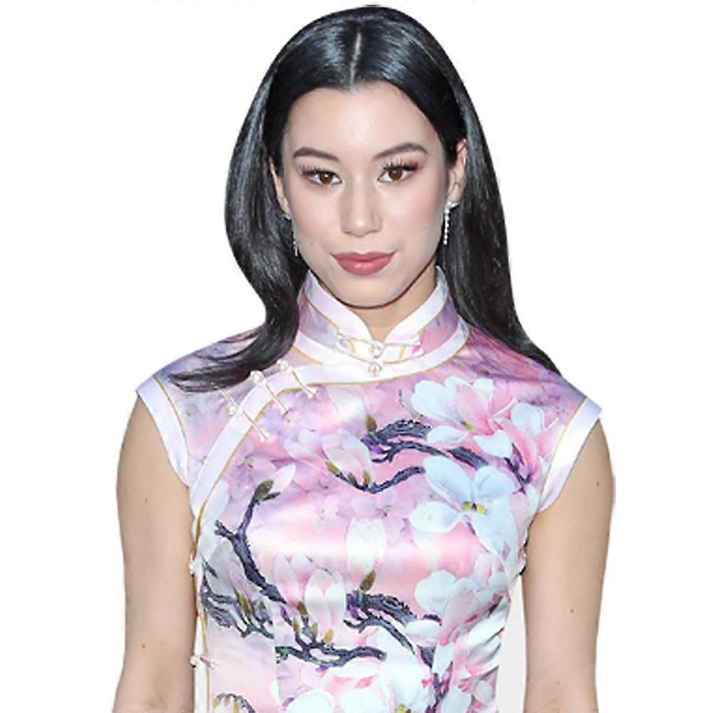 Mya Lowe (Blommig) Halvkropp Buddy Cutout