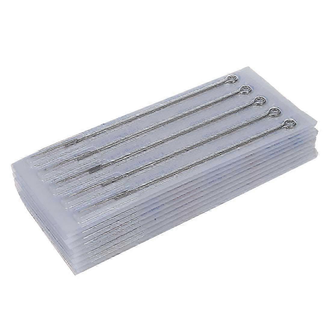50x AIGUILLES DE TATOUAGE 3RL ROUND LINER ACIER INOXYDABLE