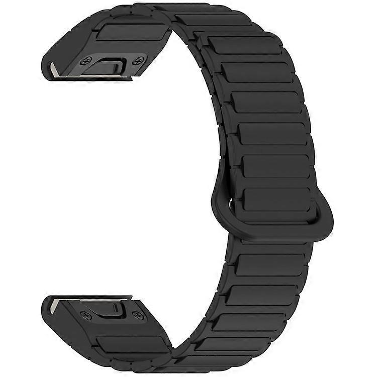 20mm Magnetic Watch Band Compatible For Garmin Fenix 8 43mm / Descent MK3 Quick Release Soft Silicone Strap