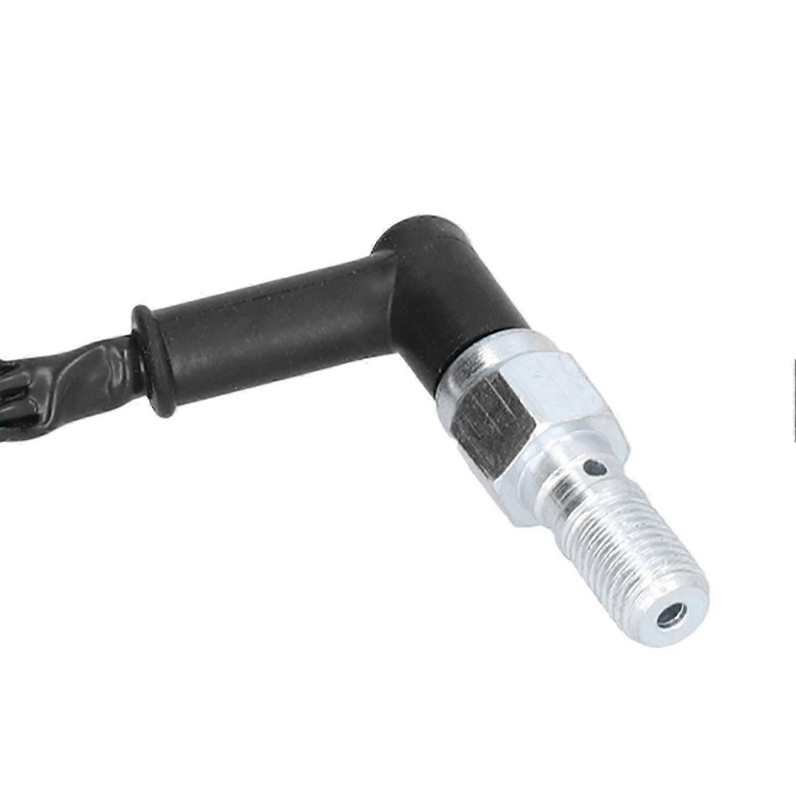 Cable Interruptor de Freno Hidráulico Trasero M10x1.25 Rosca Perno Hueco Único Universal para Motocicleta f26