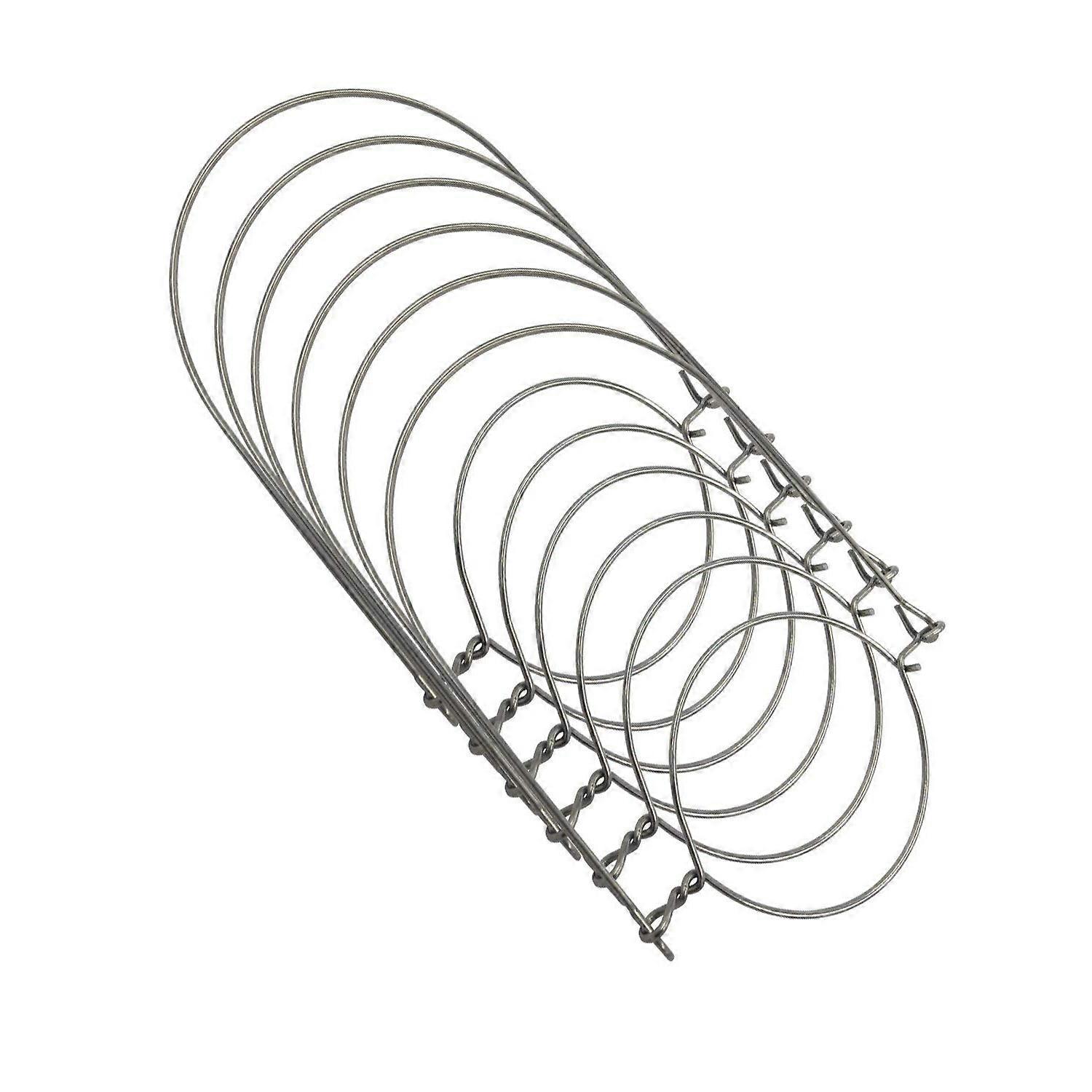 Decorating Wedding Party With Elegant Mason Jar Lid Hooks, Tool-less Handle-easy Design Stainless Steel Wire Handles For Outdoor Swing