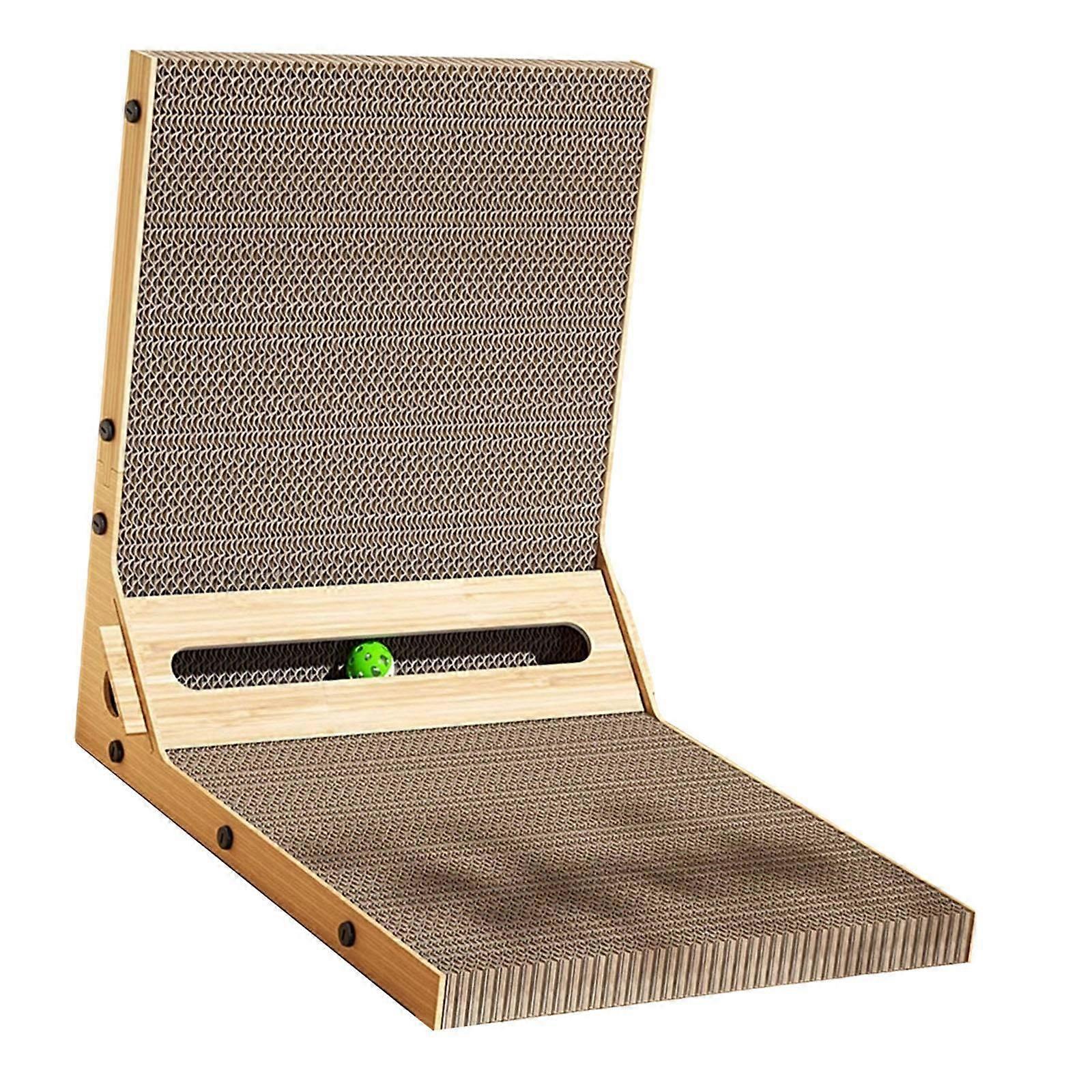 Vertical Cat Scratcher Space Saving Scratching Board for Indoor Cats Playing