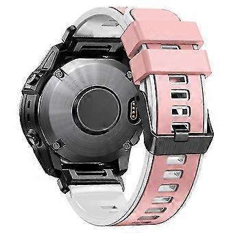 Typ J Kalebol Klb-ssgj-001 Für Fenix 7x/7x Pro Silikonuhr 26mm Armband Dual Style C Mehrfarbig