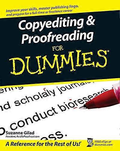 Copyediting and Proofreading For Dummies