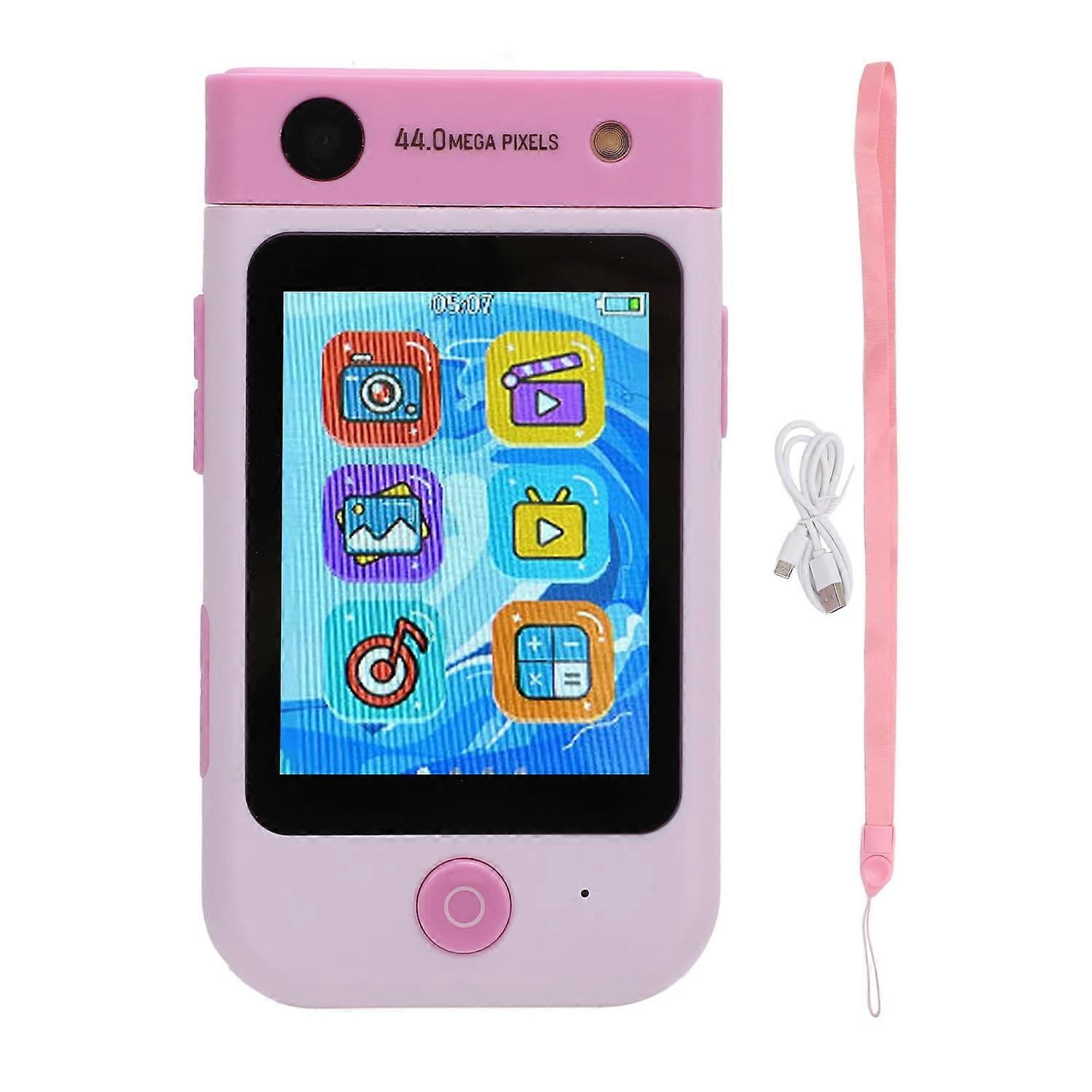 1080P 48MP Digital Camera 2.8 Inch IPS Touchscreen Auto Focus 700mAh with Alarm Clock MP3 Music Play