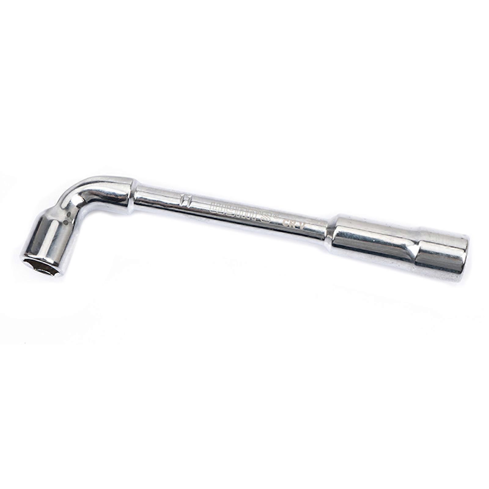 L Type Pipe Perforation Elbow Wrench Double Head Outer Hexagon Socket Sleeve Spanner Remove Fix Screw Nut Tool