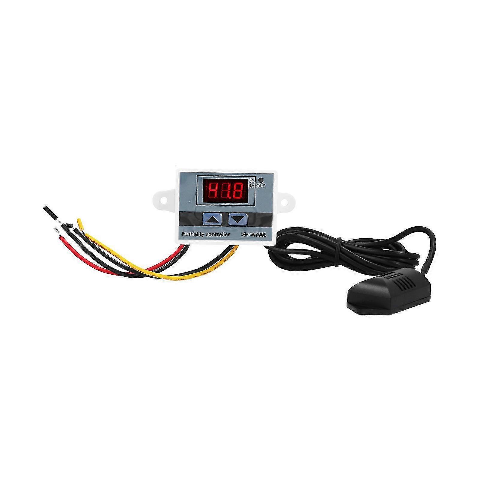 Digital Humidity Controller Module LED Hygrometer Sensor Control Switch 0~99% RH XHW3005 24V