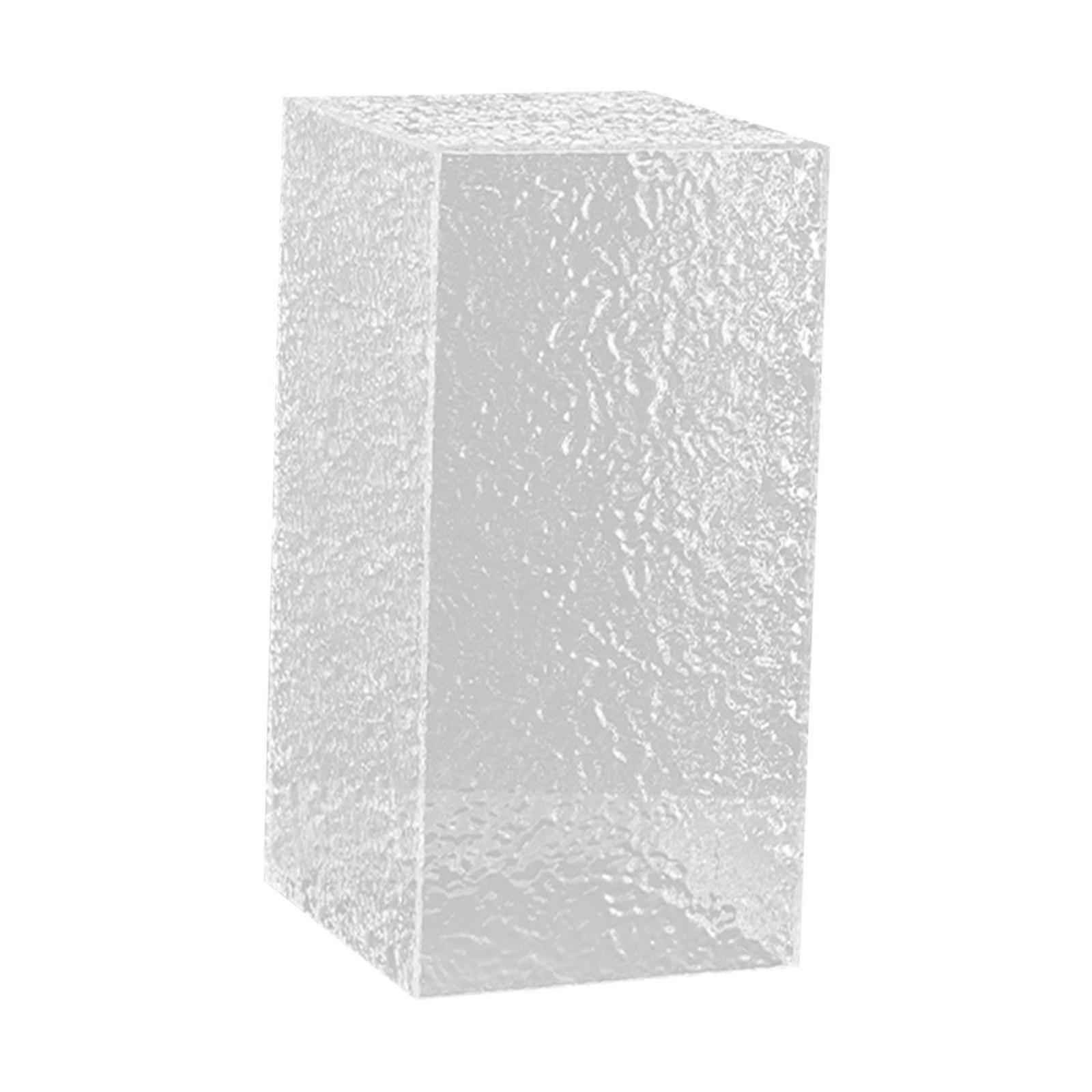 Acrylic Riser Display Stand Dessert Table Display Stone Pattern Display Base