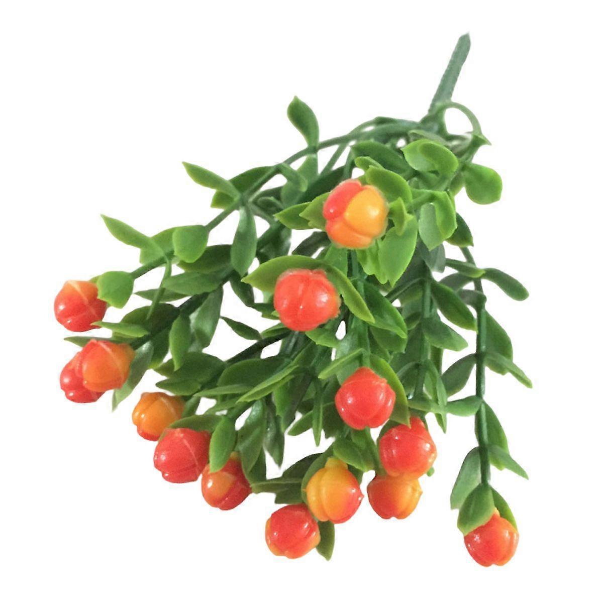 Plastic Flowers Sunset Simulation, Large Grain Flower Arrangement Accessories