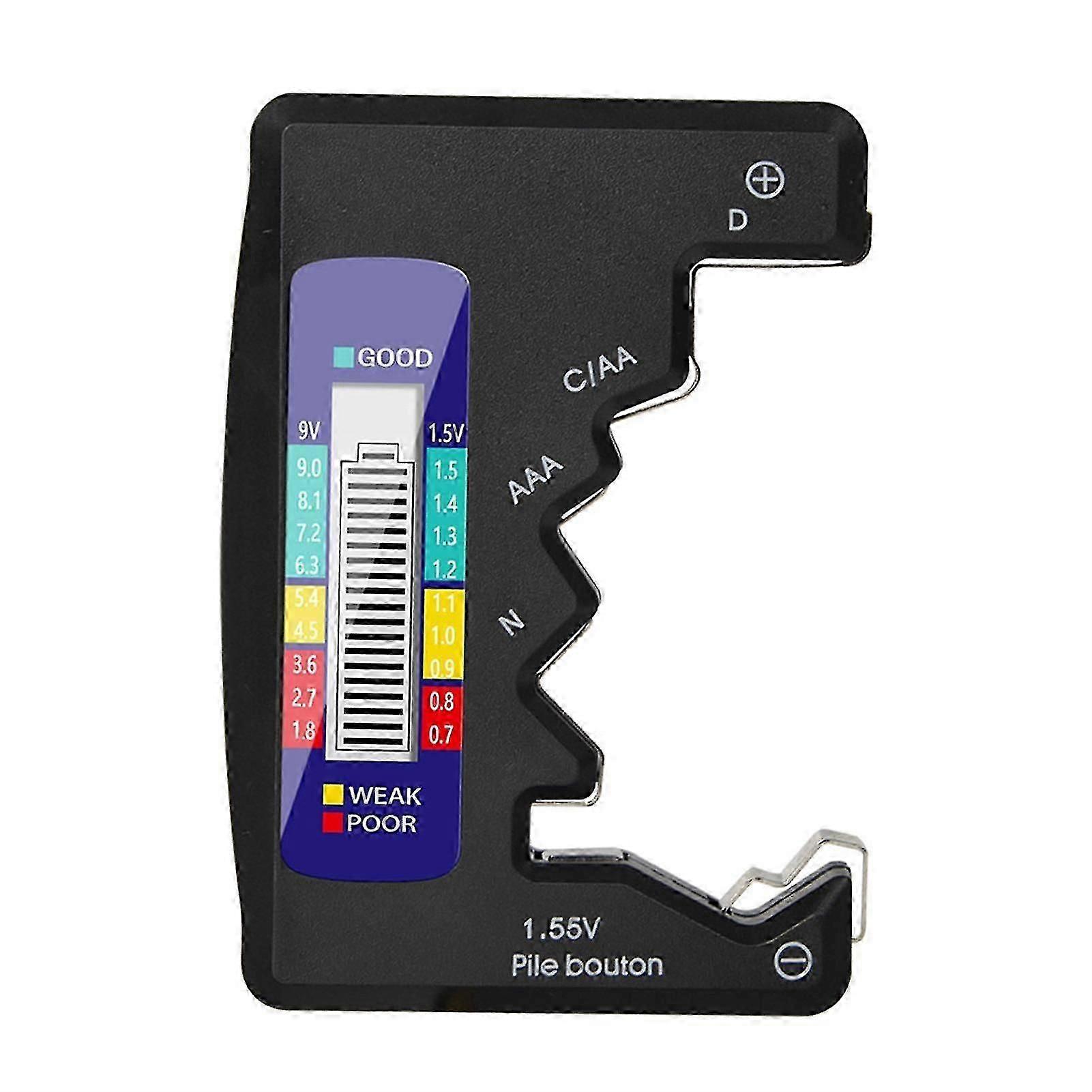 ANENG LCD Battery Tester: Check AA AAA 9V Button Cell Power Level Fast