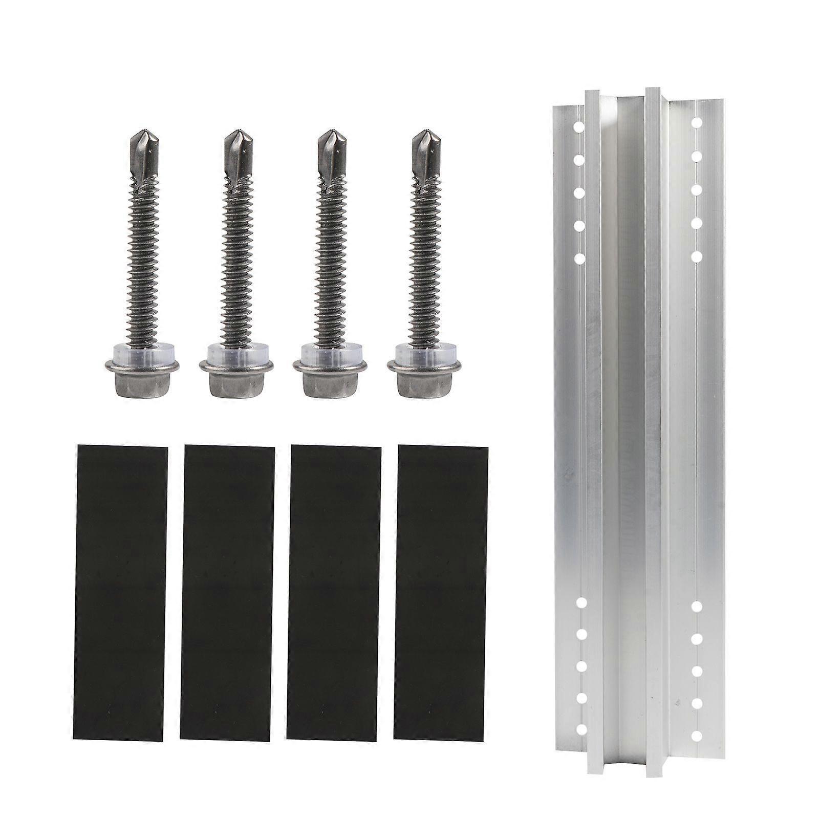 Takmontering Solcellsfäste Solpanel Mini kort skenfäste