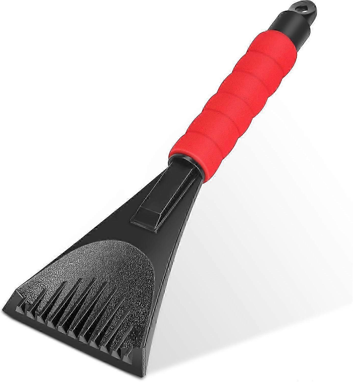 Car windshield ice scraper, scratch-free ice, snow, frost removal tool with foam handle, effective and durable ice scraper for cars, SUVs, trucks