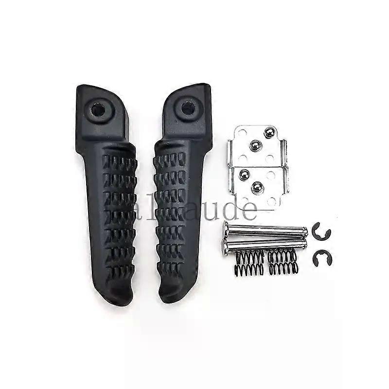 Motorcycle Front Rear Footrests Foot Pegs compatible for Kawa-saki Z650 Z900 17-20 Z750 Z800 Z1000 ER6F ER6N ZX-6R ZX-9R ZX-10R ZX-12R