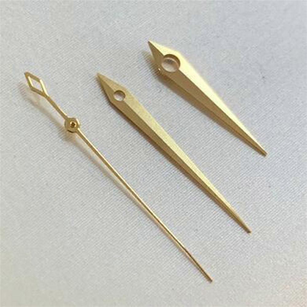 Watch Hands Watch Pointer Watch Accessories for NH35 NH36 Automatic Movement Replacement (Gold）
