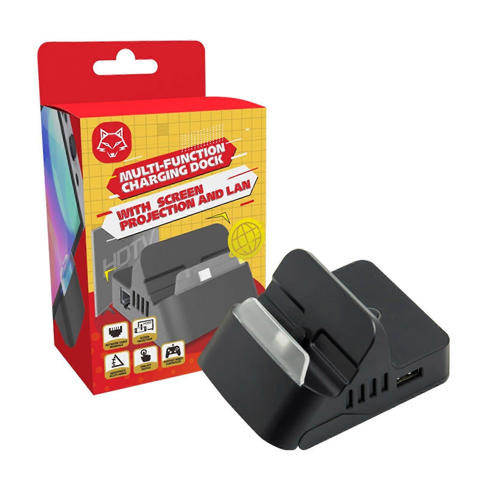 TYPE-C Base HDMI-compatible Video Conversion Charging Base for Switch Host