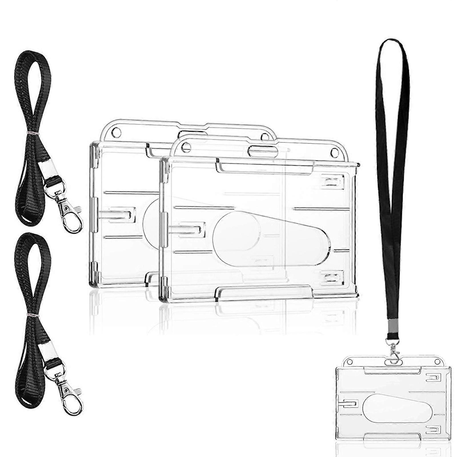 Id Badge Holder, Retractable Cord, Card Case, Waterproof