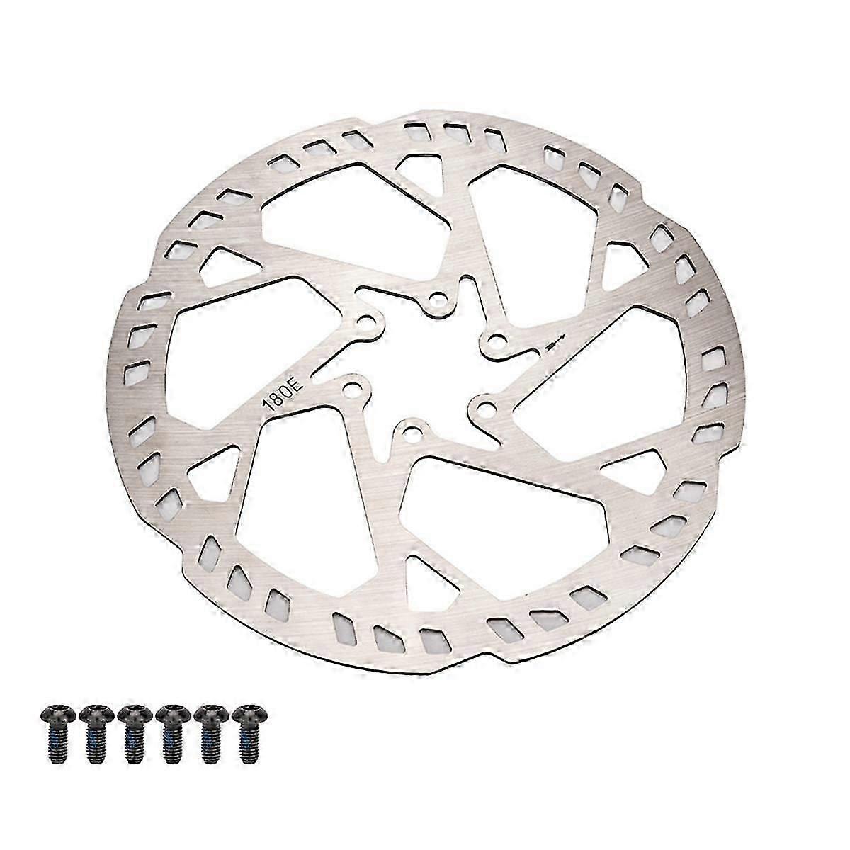 Disque de frein hydraulique en acier inoxydable pour vélo de route, 180 mm