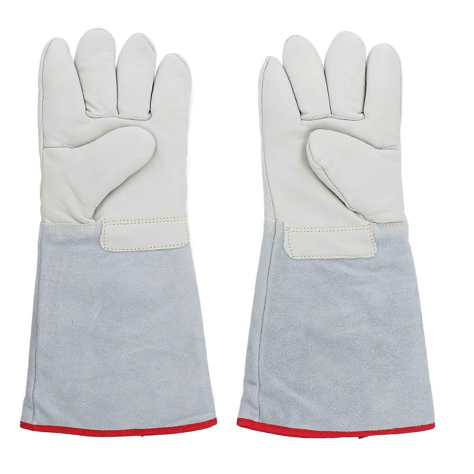 Frost protection gloves, waterproof and durable with a wide range of applications for the safety protection against dry ice, liquid nitrogen, and LNG.