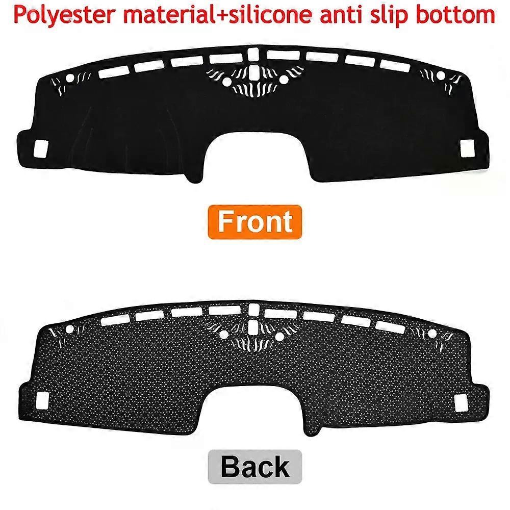 עבור פורד מאבריק 2022 2023 2024 2025 כיסוי לוח מחוונים לרכב משטח מחצלת נגד UV דאש מגן שמש מגן שטיח אביזרי רכב