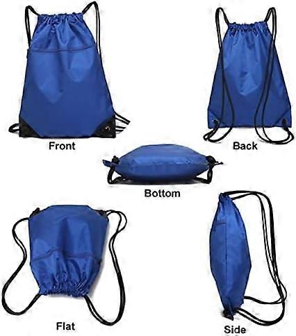 DrawString Backpack Bag for Men, Drawstring Gym Backpack with Rope ...