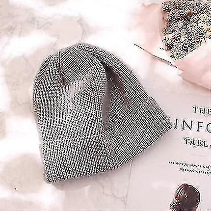 Autumn/ Winter Solid Warm Knitted Beanies Hat, Men