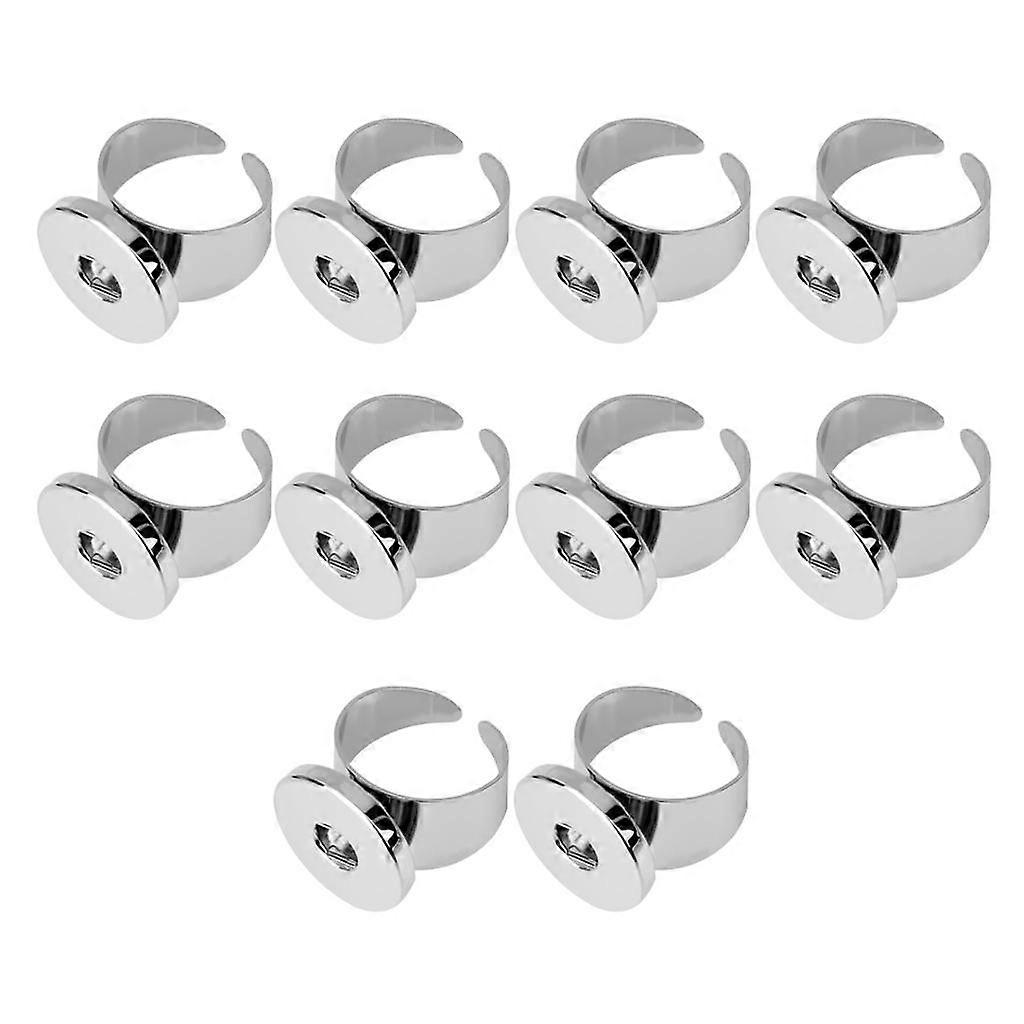 Lot Button Ring For Adjustable Style