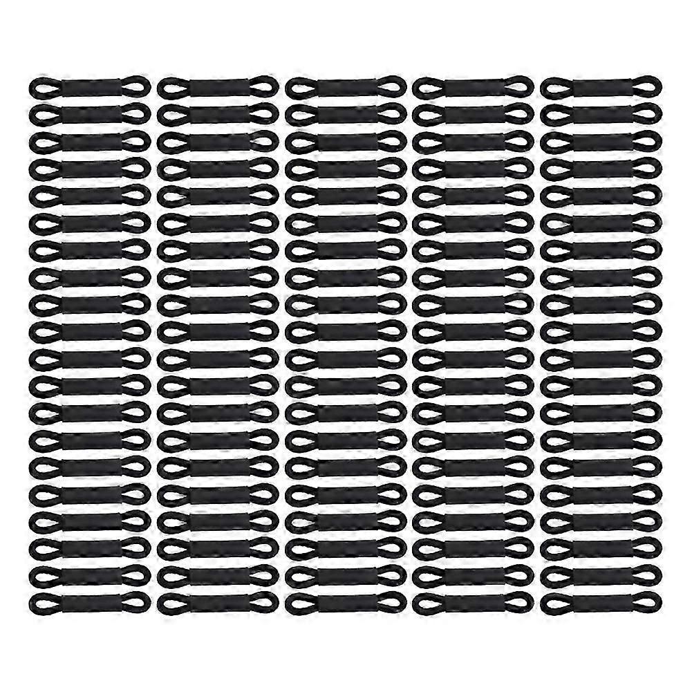 100PCS طفل الدجاج سبلاي الساق هوبل هدفين قابل للتعديل عصابات الساق الدواجن لحديثي الولادة Spraddle الساق الفرخ الطيور السمان البط