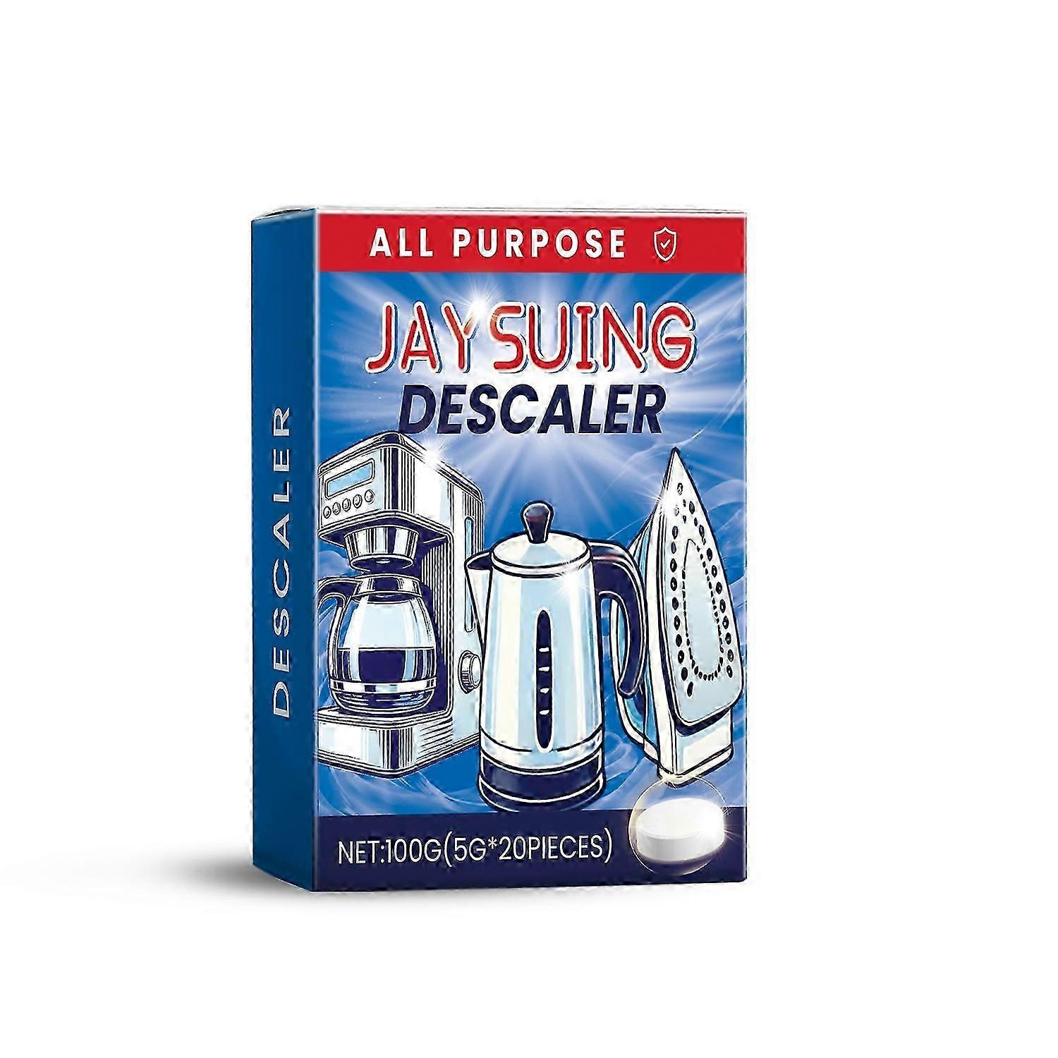 Jaysuing descaling cleaning tablets effectively clean stains and are suitable for continuous use in
