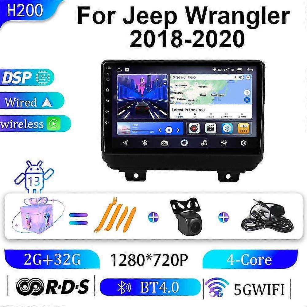 Geeignet für Auto 18-20 Android Großbild-Navigator GPS-Navigation All-in-One-Maschine Jeep Wrangler