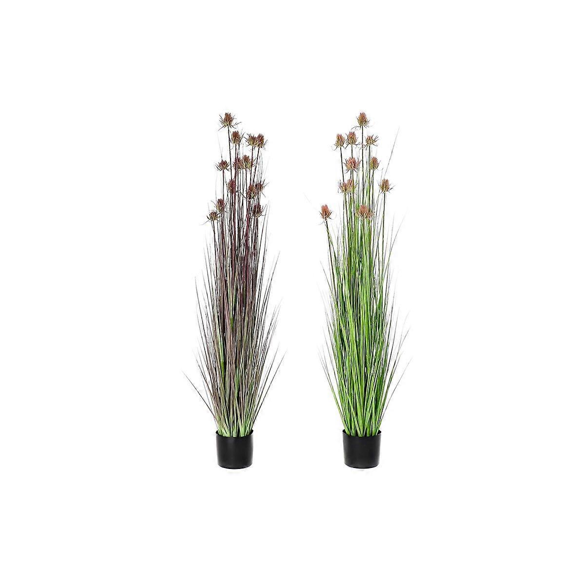 Decorative Plant DKD Home Decor 40 x 40 x 150 cm Pink Lilac Polyethylene PVC (2 Units)