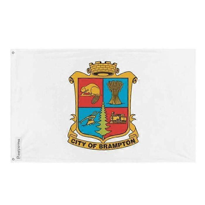 Flag - Brampton - 120 x 180 cm - Polyester - Double-sided print - Iron eyelets