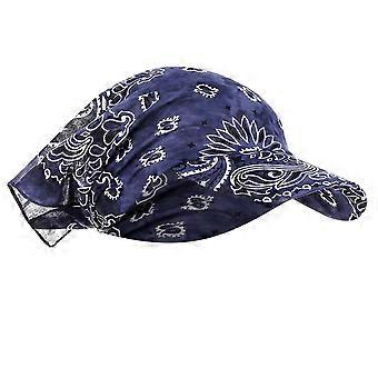Sun Shield Hooded Balaclava Bandana Headband Cap Riding Cycling Navy